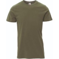 T-shirt Sunset Col rond à manches courtes en coton - Payper AY 7443