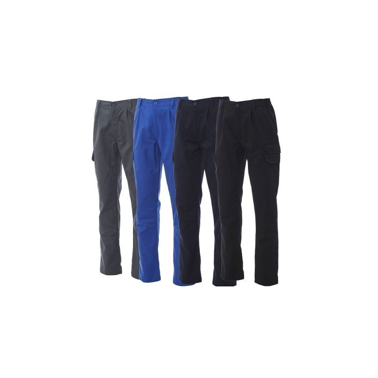 Pantalon de travail à poches multiples avec...