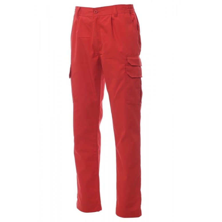 Pantalon de travail à poches multiples avec...