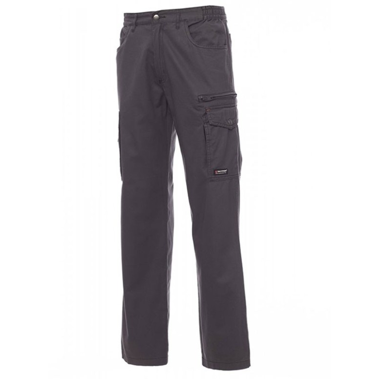 Pantalons de travail en coton à poches...
