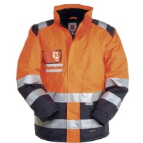 Veste de travail bicolore à haute visibilité à multiples... 2