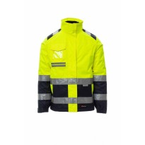 Veste de travail bicolore haute visibilité à multiples...