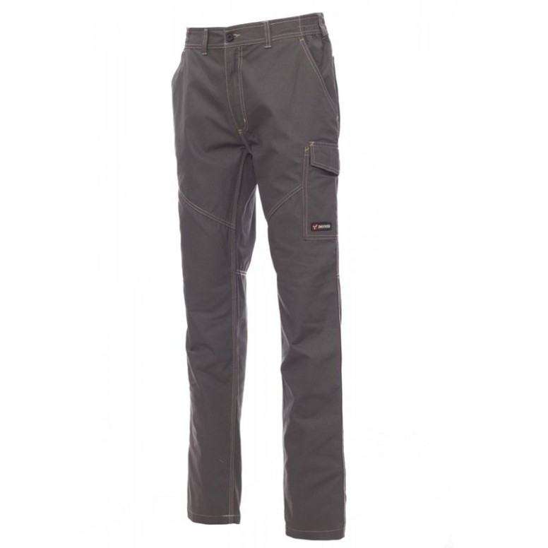 Pantalons de travail d'été en coton à poches...