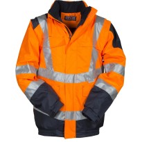 Veste de travail bicolore à haute visibilité avec... 2