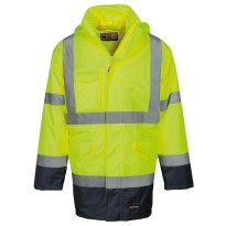 Parka bicolore de travail 4 en 1 Haute Visibilité... 2