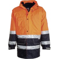 Parka bicolore de travail 4 en 1 Haute Visibilité... 2