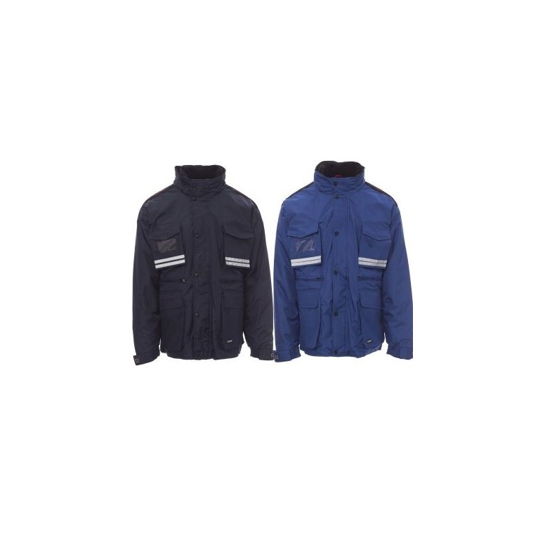 Parka de travail multipoches avec doublure et...