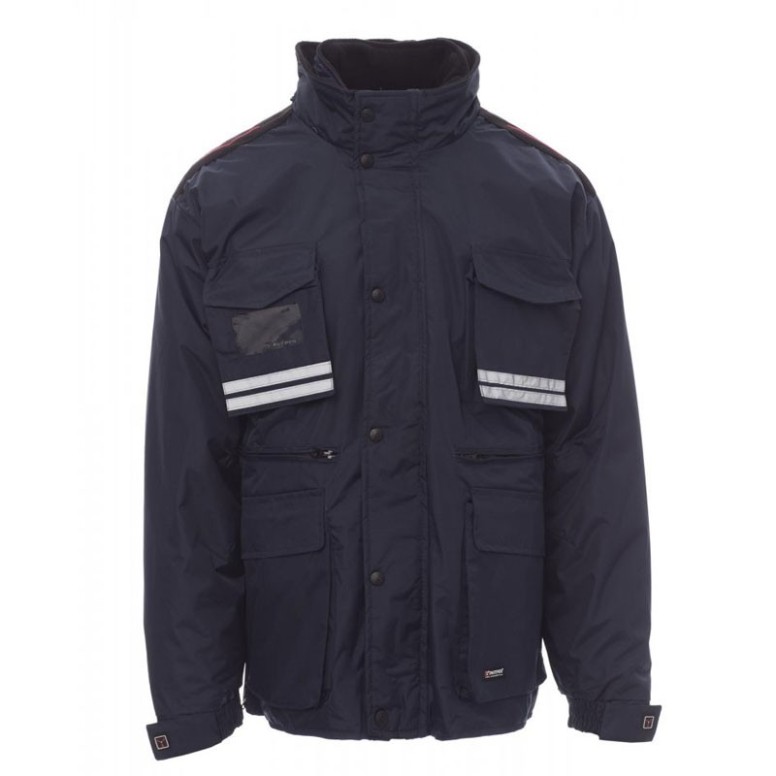 Parka de travail multipoches avec doublure et...