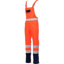 Salopette de travail bicolore à haute visibilité avec...