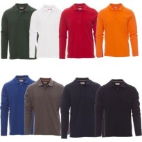 Polo à manches longues Florence avec coutures stretch en coton - Payper AY 7515