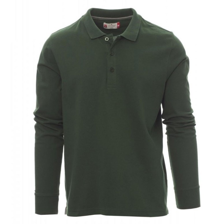 Polo à manches longues Florence avec coutures...