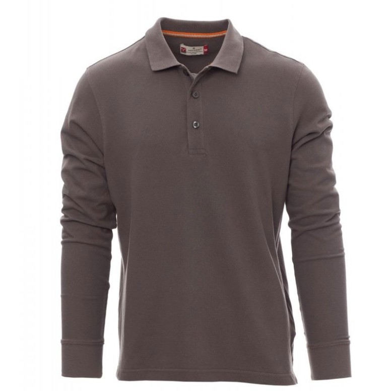 Polo à manches longues Florence avec coutures...