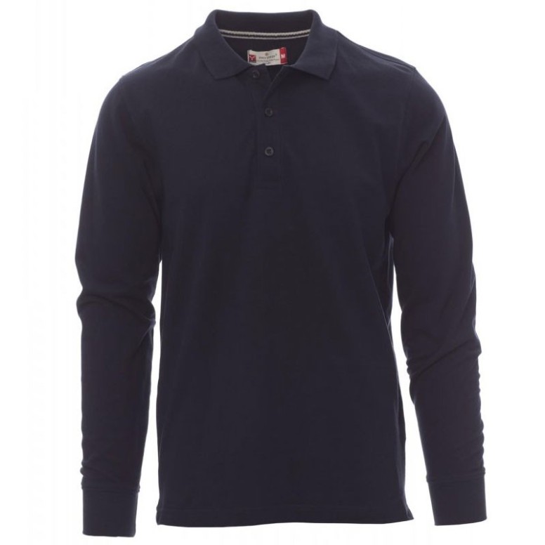 Polo à manches longues Florence avec coutures...