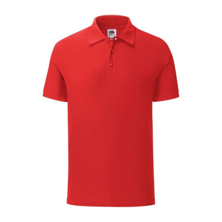 Polo Iconic Fruit Of The Loom 100% Coton -...