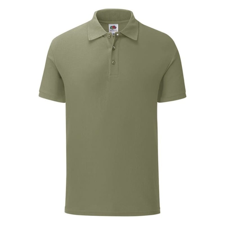 Polo Iconic Fruit Of The Loom 100% Coton -...