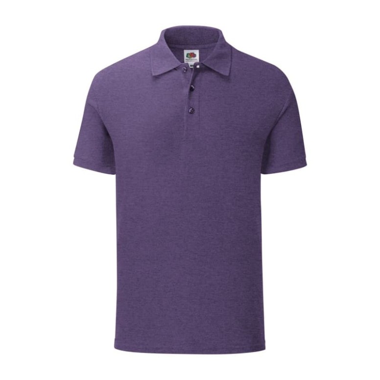Polo Iconic Fruit Of The Loom 100% Coton -...