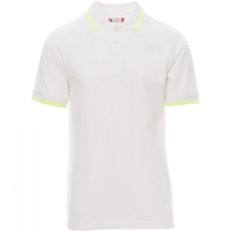 Polo de travail en coton avec renforts et...