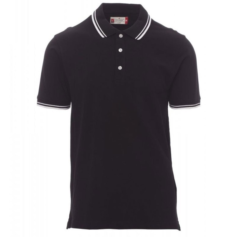 Polo de travail en coton avec renforts et...