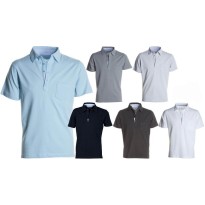 Polo de travail Prestige à manches courtes avec 4 boutons...