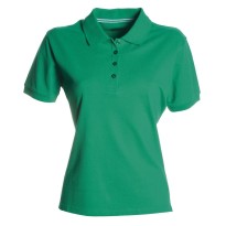Polo de travail Venice pour femme à manches courtes avec renforts latéraux en 100% coton - Payper AY 7439