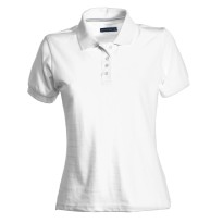 Polo de travail Venice pour femme à manches courtes avec renforts latéraux en 100% coton - Payper AY 7439