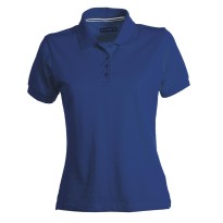 Polo de travail Venice pour femme à manches courtes avec renforts latéraux en 100% coton - Payper AY 7439