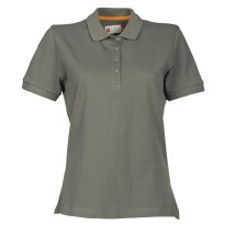 Polo de travail Venice pour femme à manches courtes avec renforts latéraux en 100% coton - Payper AY 7439