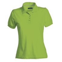 Polo de travail Venice pour femme à manches courtes avec renforts latéraux en 100% coton - Payper AY 7439