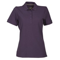 Polo de travail Venice pour femme à manches courtes avec renforts latéraux en 100% coton - Payper AY 7439