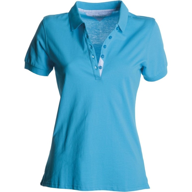 Polo à Manches Courtes 100% Coton Glamour -...