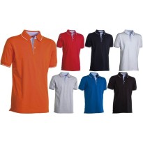 Polo à Manches Courtes Cambridge avec Tissu Intérieur en...