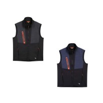 Gilet de travail en softshell extensible Diadora Vest Hybrid 702.18006