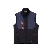 Gilet de travail en softshell extensible Diadora Vest Hybrid 702.18006