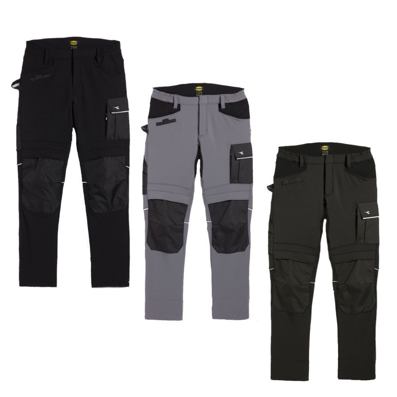 Pantalons de travail Diadora Multipoche Stretch...