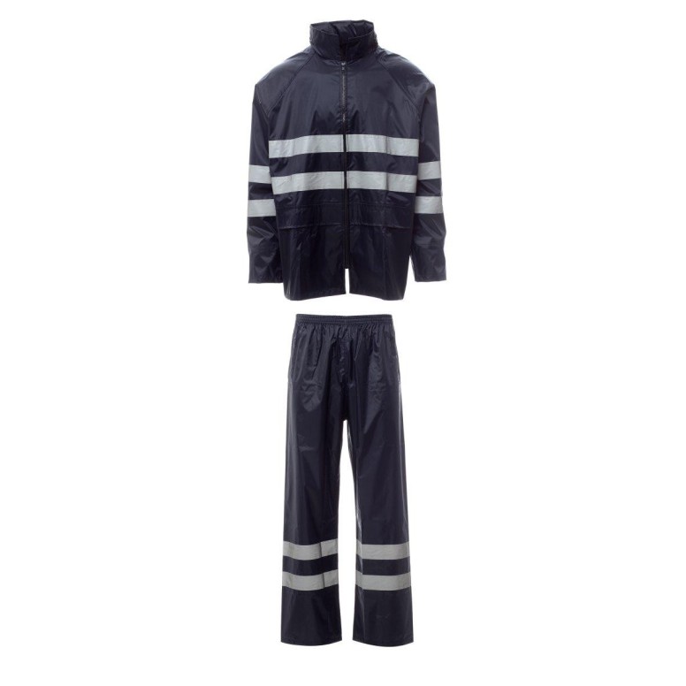 Ensemble de pluie de travail à poches multiples...