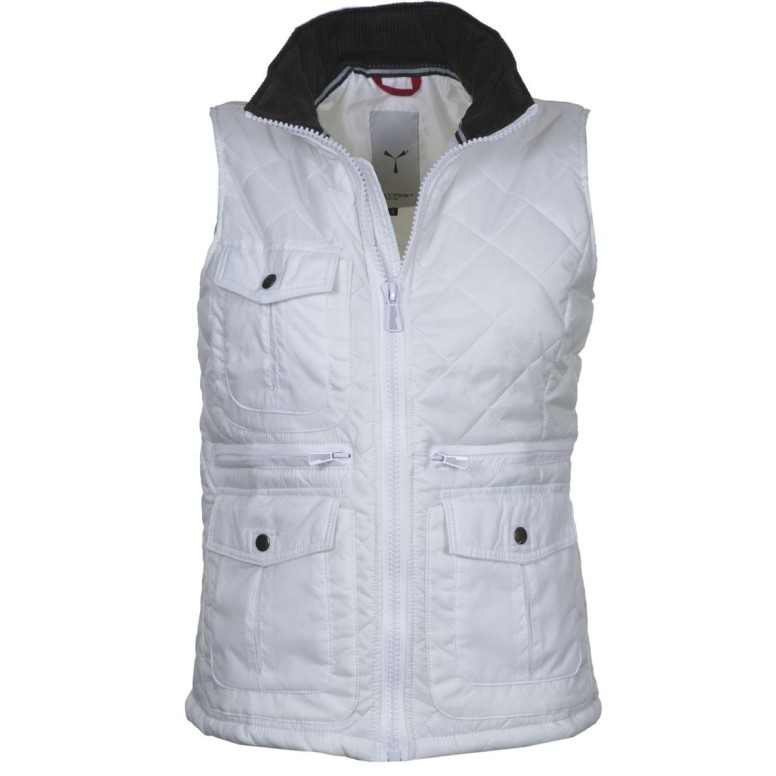 Gilet de travail d'hiver pour femme matelassé...