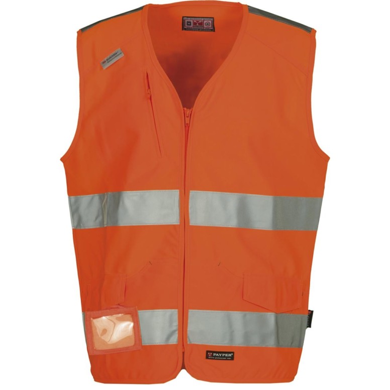 Gilet de travail Haute Visibilité Multipoche...