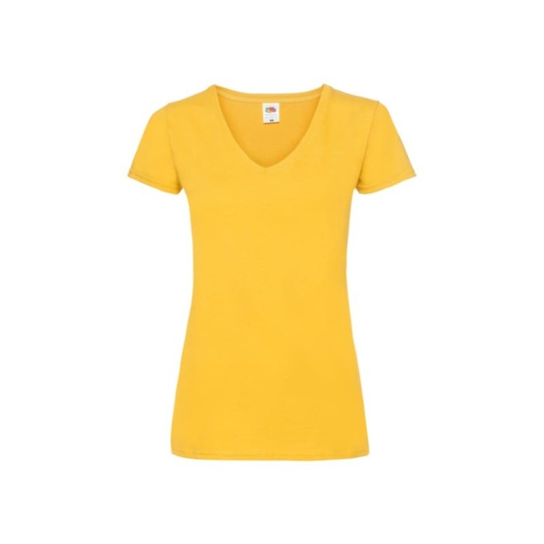 T-shirt de travail Valueweight femmes à col en...