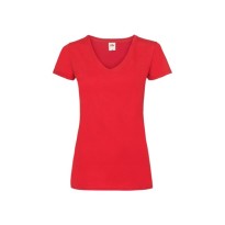 T-shirt de travail Valueweight femmes à col en V de Fruit Of The Loom - 613980
