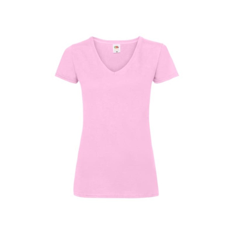 T-shirt de travail Valueweight femmes à col en...