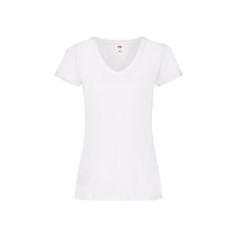 T-shirt de travail Valueweight femmes à col en...