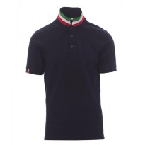 Polo Nation pour Homme à Manches Courtes avec Bande de Renfort Latéral - Payper AY 7421