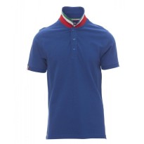 Polo Nation pour Homme à Manches Courtes avec Bande de Renfort Latéral - Payper AY 7421