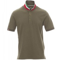 Polo Nation pour Homme à Manches Courtes avec Bande de Renfort Latéral - Payper AY 7421
