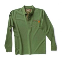 polo de travail en 100% coton à manches longues Dike Post... 2