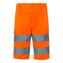 Short de travail haute visibilité multipoches Velilla 303005