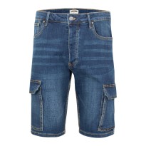 Short en jean de travail stretch multipoches Velilla 103017S