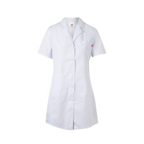 Blouse sanitaire de travail à manches courtes semi-ajustée multipoches Velilla Lady 539003