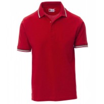 Polo unisexe ITALIE à manches courtes avec Tricolore en contraste - Payper AY 7434