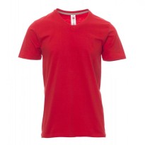 T-shirt Col en V à manches courtes en coton V-Neck - Payper